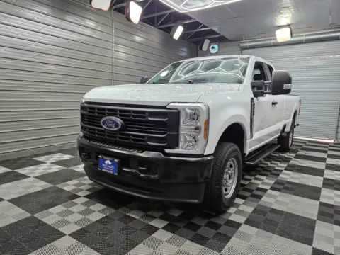 White 2025 Ford Super Duty F-250 XL 4WD SuperCab 8FT Long Bed Pickup Truck for sale in Sykesville, MD