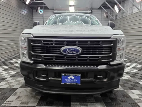 Another view of 2025 Ford Super Duty F-250 XL 4WD SuperCab 8FT Long Bed Pickup Truck for sale in Sykesville, MD at Trust Auto