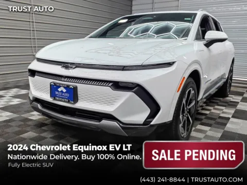 White 2024 Chevrolet Equinox EV LT Electric SUV for sale in Sykesville, MD