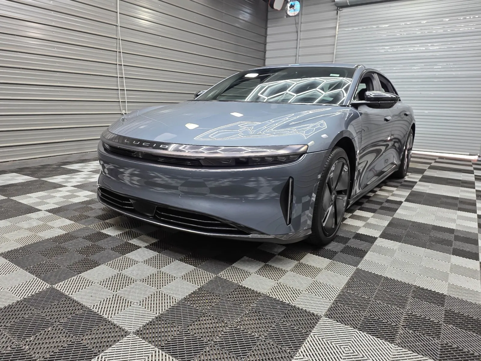 Blue 2024 Lucid Air Pure AWD Electric Luxury Sedan for sale in Sykesville, MD
