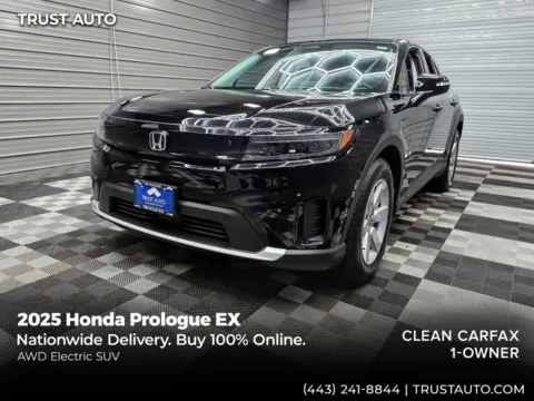 Black 2025 Honda Prologue EX AWD Electric SUV for sale in Sykesville, MD