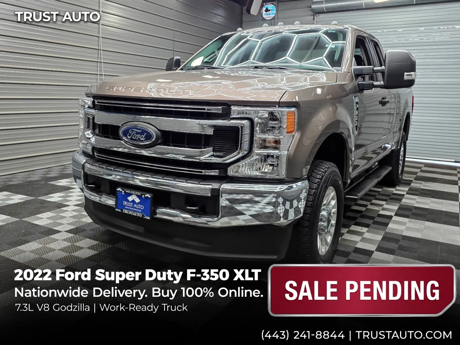 2022 Ford Super Duty F-350 SRW XLT 4WD SuperCab 7.3L V8 Godzilla Pickup Truck for sale in Sykesville, MD