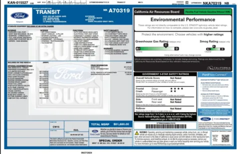 Another view of 2022 Ford Transit T-350 Cargo 148''WB AWD High Roof Minivan/Van for sale in Sykesville, MD at Trust Auto