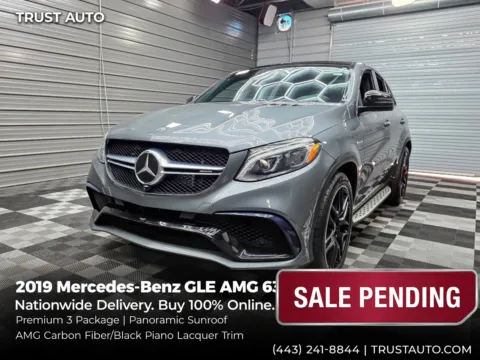 Gray 2019 Mercedes-Benz GLE AMG GLE 63 S 4MATIC AWD SUV w/Premium 3 Package for sale in Sykesville, MD