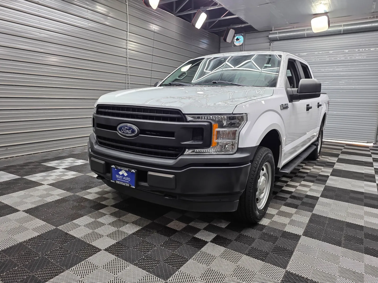 White 2020 Ford F-150 XL 4WD SuperCrew EcoBoost Pickup Truck w/Power Equipment Group for sale in Sykesville, MD