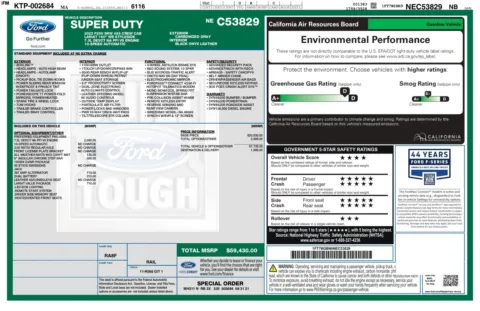 Another view of 2022 Ford Super Duty F-250 LARIAT 4WD Crew Cab 7.3L V8 Pickup Truck for sale in Sykesville, MD at Trust Auto