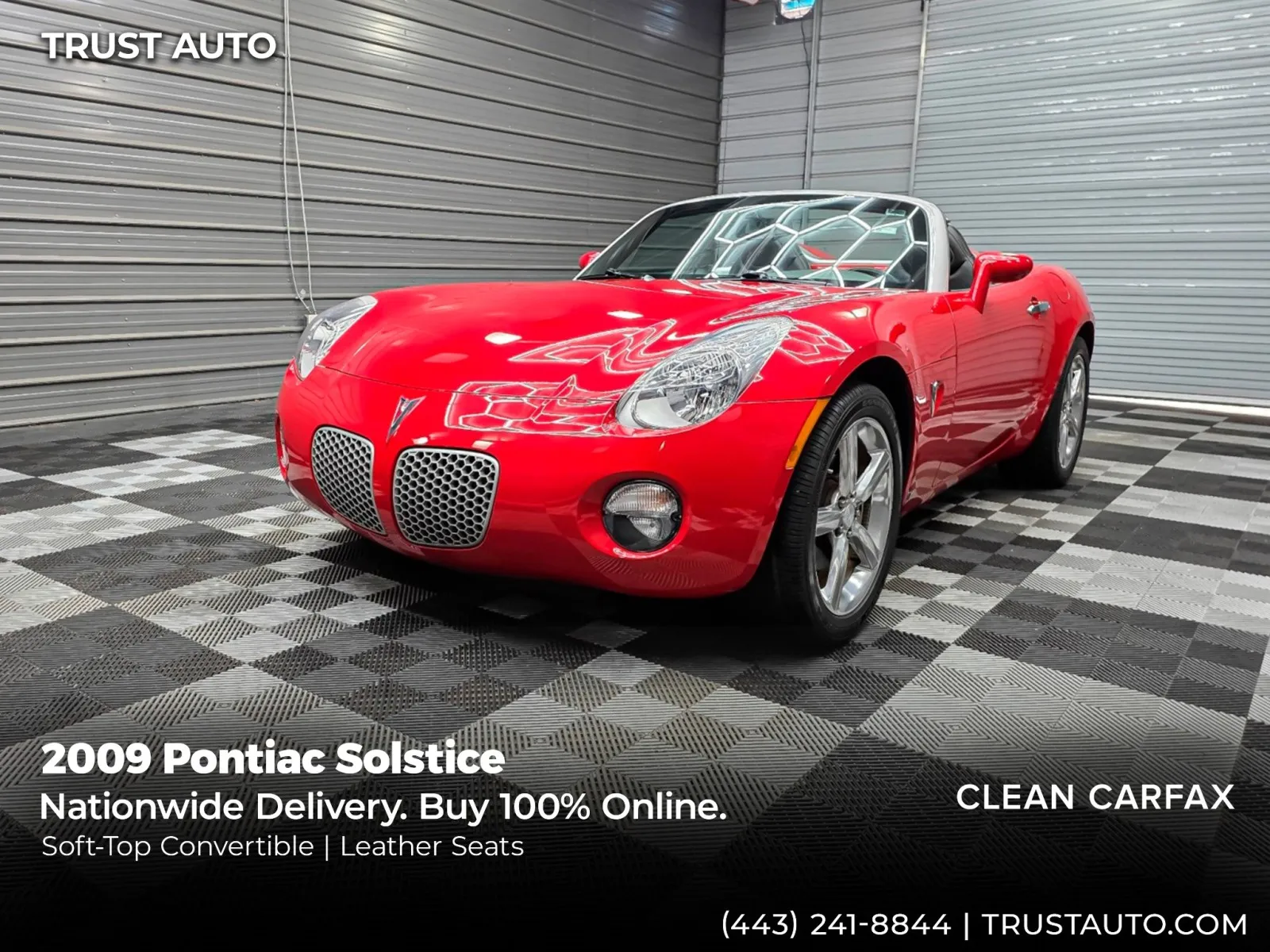 2009 Pontiac Solstice Soft-Top Convertible