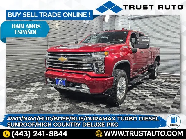 Used 2020 Chevrolet Silverado 2500HD High Country 4WD Crew Cab