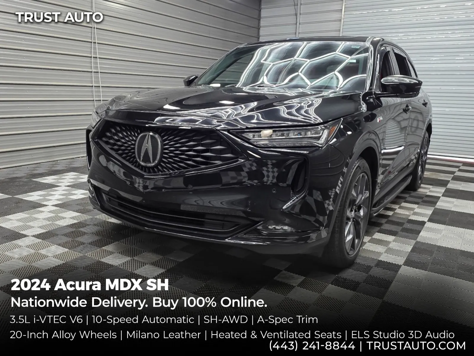 2024 Acura MDX SH AWD Luxury SUV w/A-Spec Package