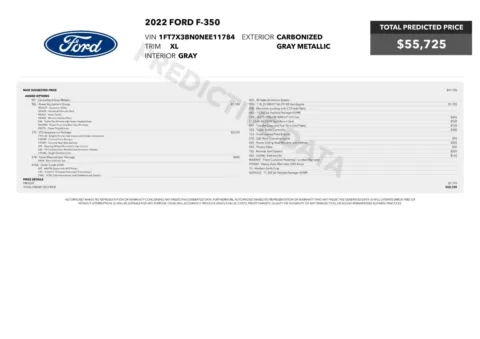 Another view of 2022 Ford Super Duty F-350 SRW XL 4WD SuperCab 7.3L V8 Godzilla Pickup Truck w/Appearance Pkg for sale in Sykesville, MD at Trust Auto