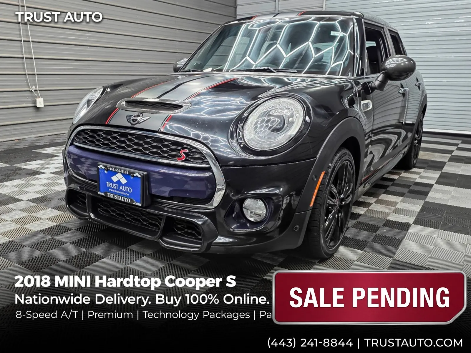 2018 MINI Hardtop 4 Door Cooper S Hatchback w/Premium/Technology Pkgs
