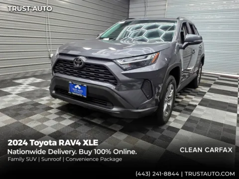 Gray 2024 Toyota RAV4 XLE SUV w/Convenience Pkg for sale in Sykesville, MD