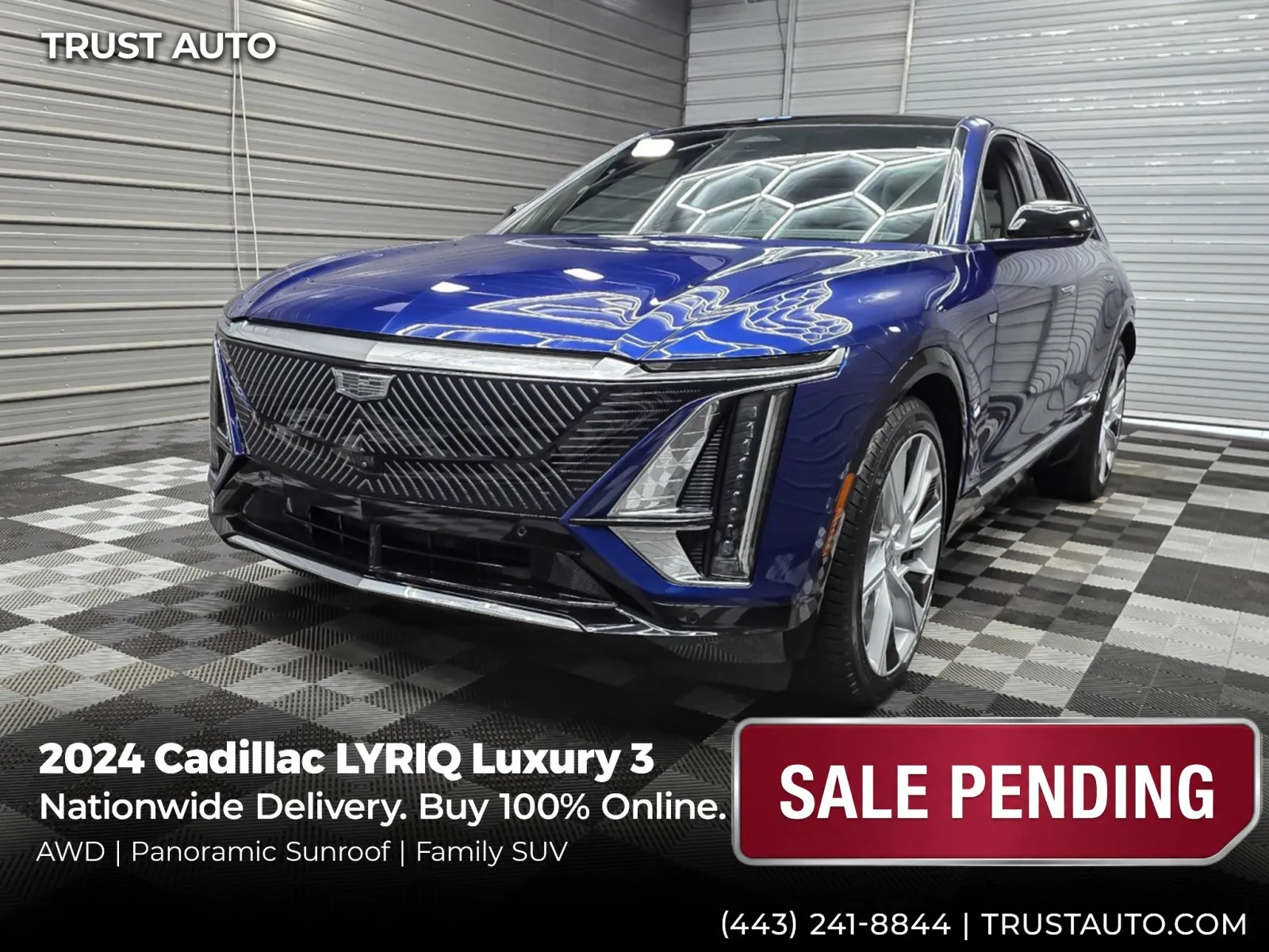 2024 Cadillac LYRIQ Luxury 3 AWD Electric SUV