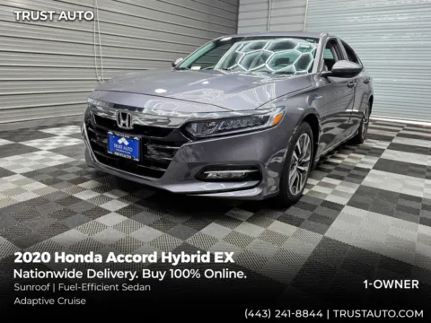 Gray 2020 Honda Accord EX Hybrid-Electric Sedan for sale in Sykesville, MD