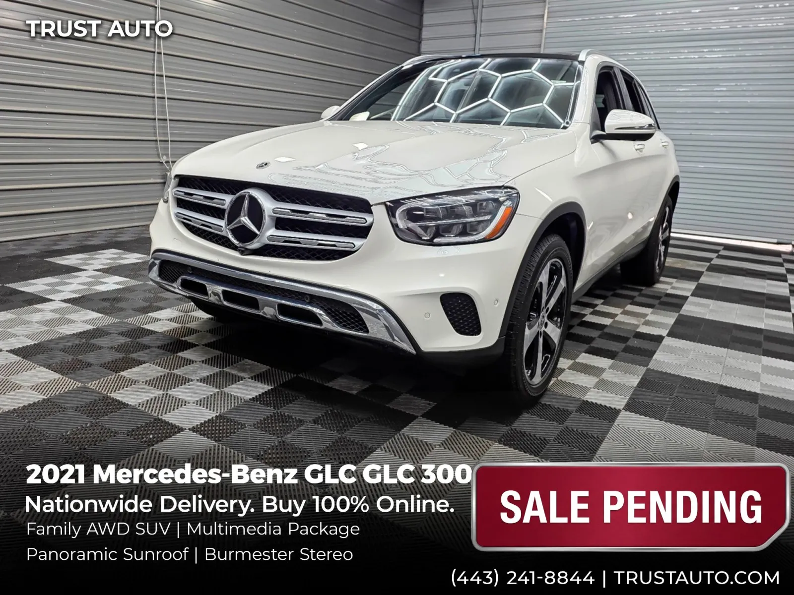 2021 Mercedes-Benz GLC 300 4MATIC AWD SUV w/Multimedia Pkg for sale in Sykesville, MD
