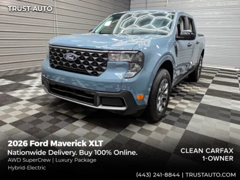 Gray 2026 Ford Maverick XLT SuperCrew Pickup Truck w/Luxury Pkg for sale in Sykesville, MD