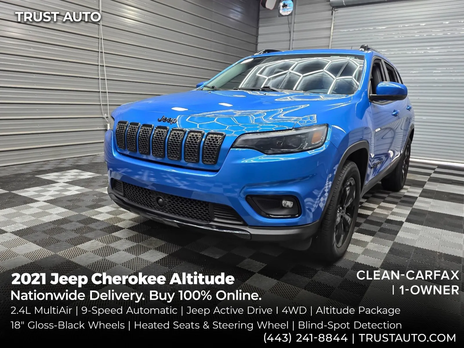 2021 Jeep Cherokee Altitude 4WD SUV
