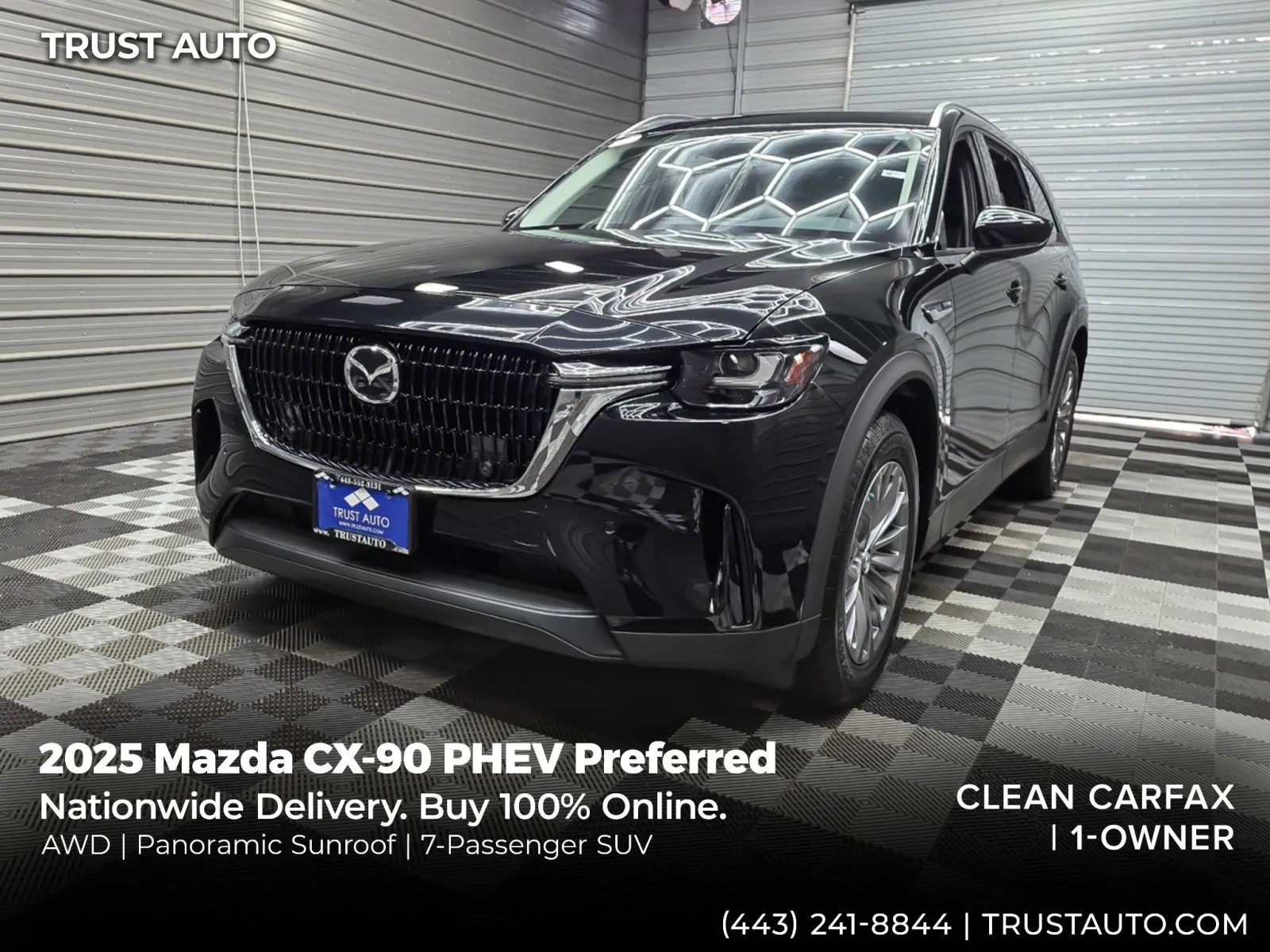 2025 Mazda CX-90 PHEV Preferred AWD 7-Passenger SUV