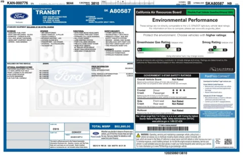 Another view of 2025 Ford Transit T-250 Cargo 148''WB Medium Roof Minivan/Van for sale in Sykesville, MD at Trust Auto