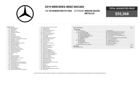 Another view of 2019 Mercedes-Benz Sprinter 2500 Cargo 170''WB High Roof Extended 3.0L V6 Turbo Diesel Minivan/Van for sale in Sykesville, MD at Trust Auto