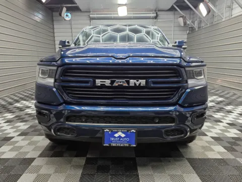 Photos of 2022 Ram 1500 Laramie 4WD Crew Cab 5.7L V8 HEMI Pickup Truck w/Sport Appearance Pkg for sale in Sykesville, MD at Trust Auto