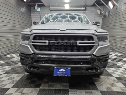 Another view of 2022 Ram 1500 Big Horn 4WD Quad Cab 5.7L Hemi Pickup Truck w/Level 2/Black Country Pkgs for sale in Sykesville, MD at Trust Auto