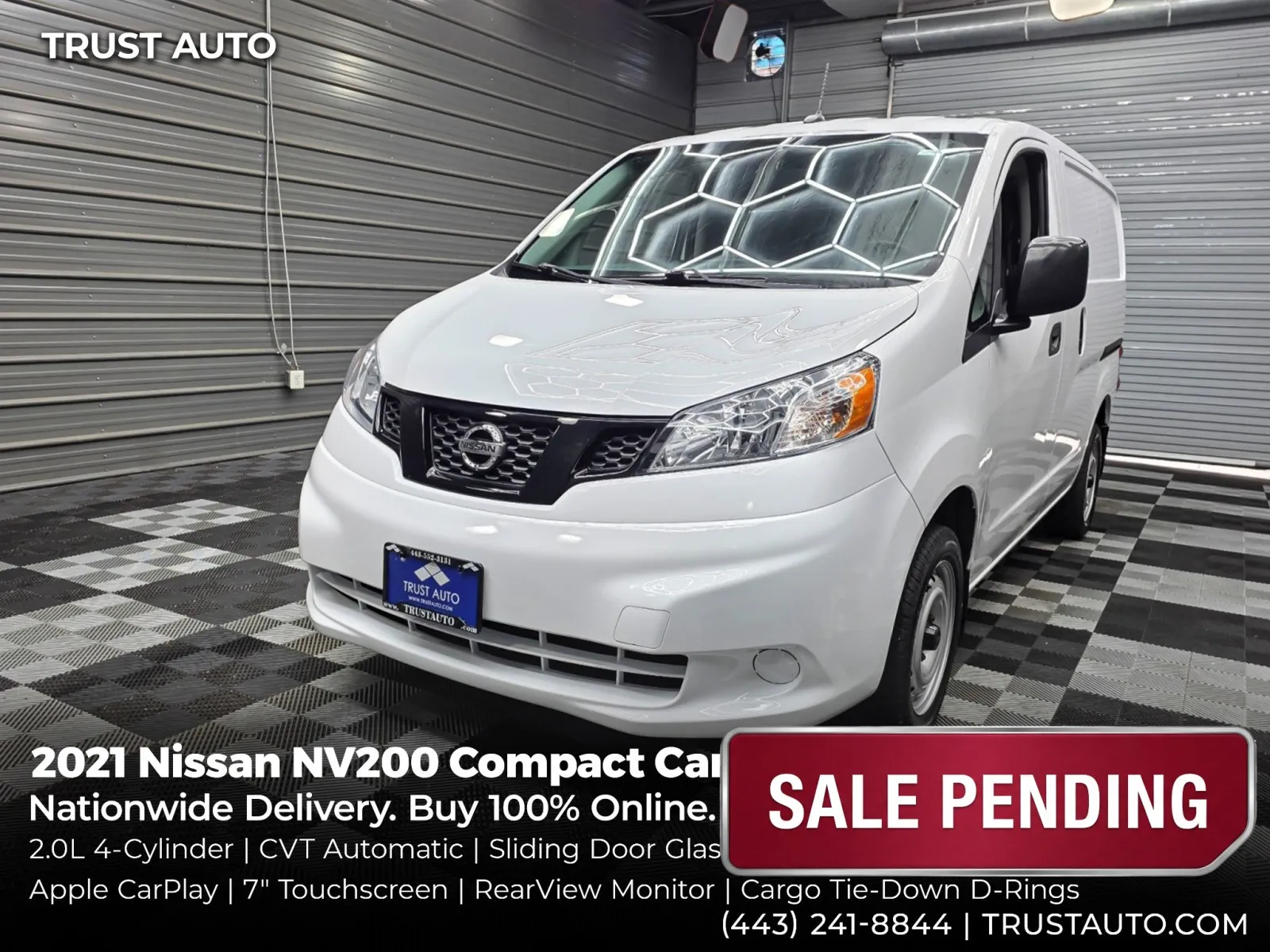 2021 Nissan NV200 Compact Cargo S Minivan/Van for sale in Sykesville, MD