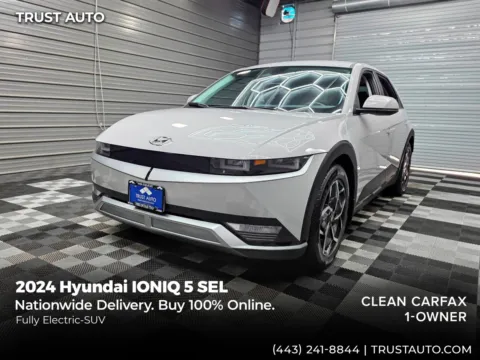 Gray 2024 Hyundai IONIQ 5 SEL AWD Electric Luxury SUV for sale in Sykesville, MD