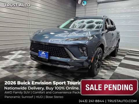 Blue 2026 Buick Envision Sport Touring AWD SUV w/Comfort and Convenience Pkg for sale in Sykesville, MD