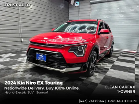 Red 2024 Kia Niro EX Touring Hybrid-Electric SUV for sale in Sykesville, MD