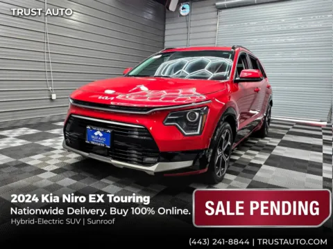 Red 2024 Kia Niro EX Touring Hybrid-Electric SUV for sale in Sykesville, MD