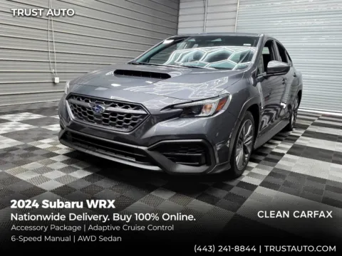 Gray 2024 Subaru WRX AWD 6-Speed Manual Sedan for sale in Sykesville, MD