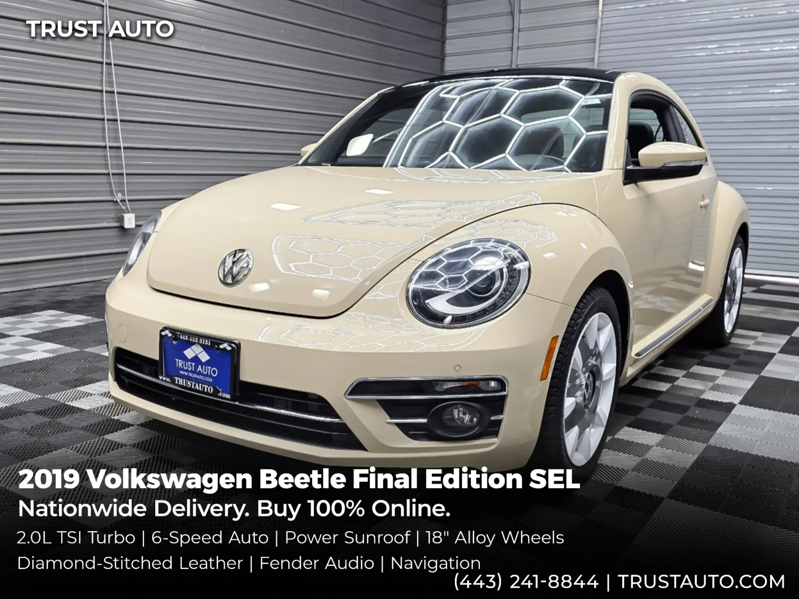 2019 Volkswagen Beetle Final Edition SEL Hatchback
