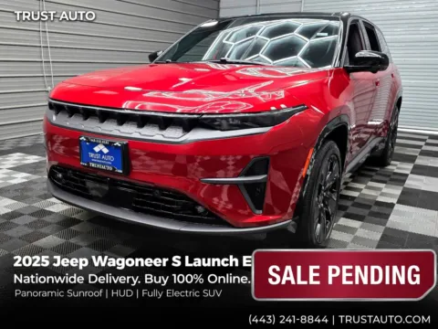 Red 2025 Jeep Wagoneer S Launch Edition AWD Electric SUV for sale in Sykesville, MD