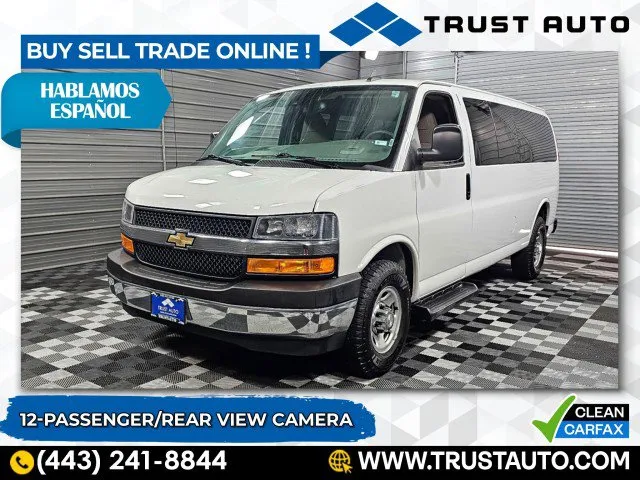 Used 2020 Chevrolet Express 3500 12-Passenger LT 155'' Extended