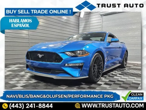 Used 2020 Ford Mustang GT Premium Fastback Coupe w/Performance Pkg