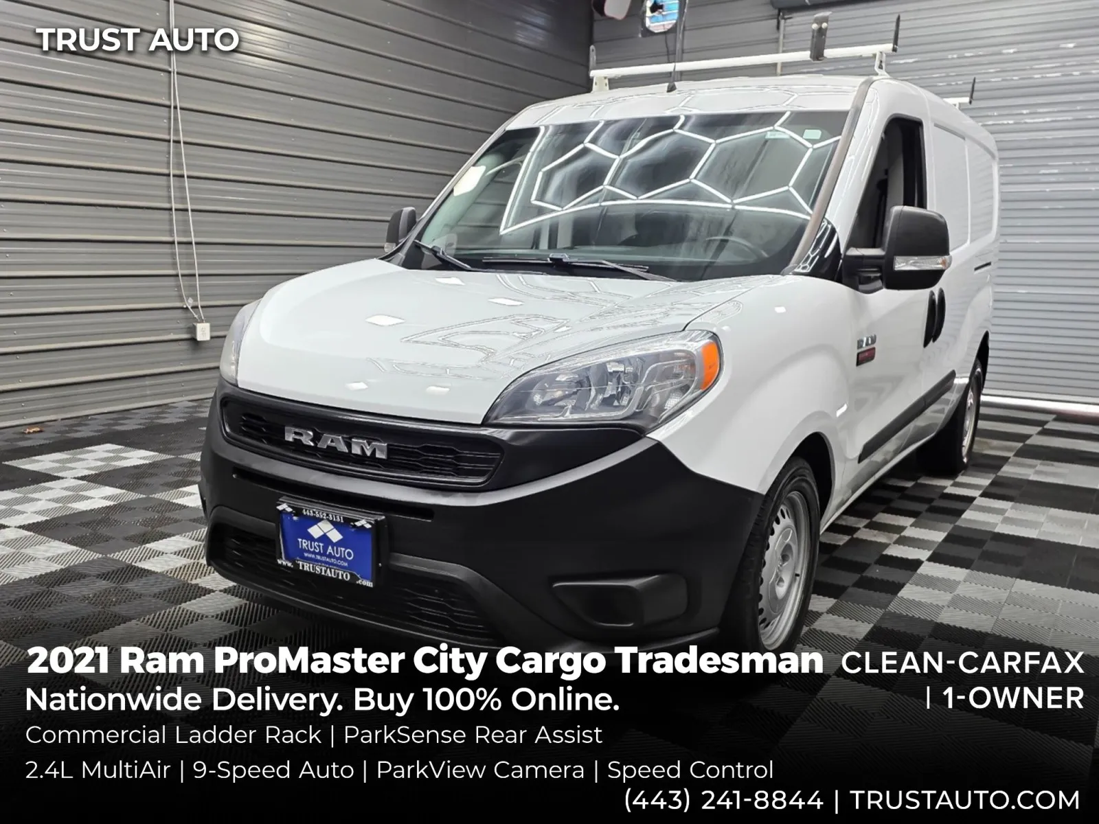 2021 Ram ProMaster City Cargo Tradesman Minivan/Van