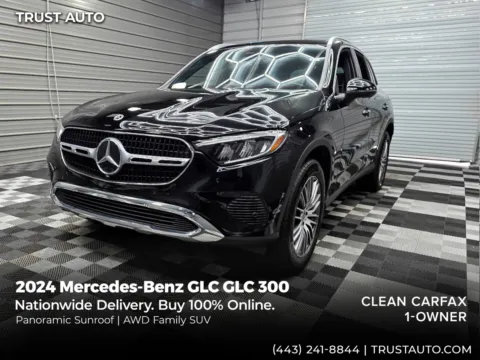 Black 2024 Mercedes-Benz GLC 300 4Matic AWD SUV for sale in Sykesville, MD