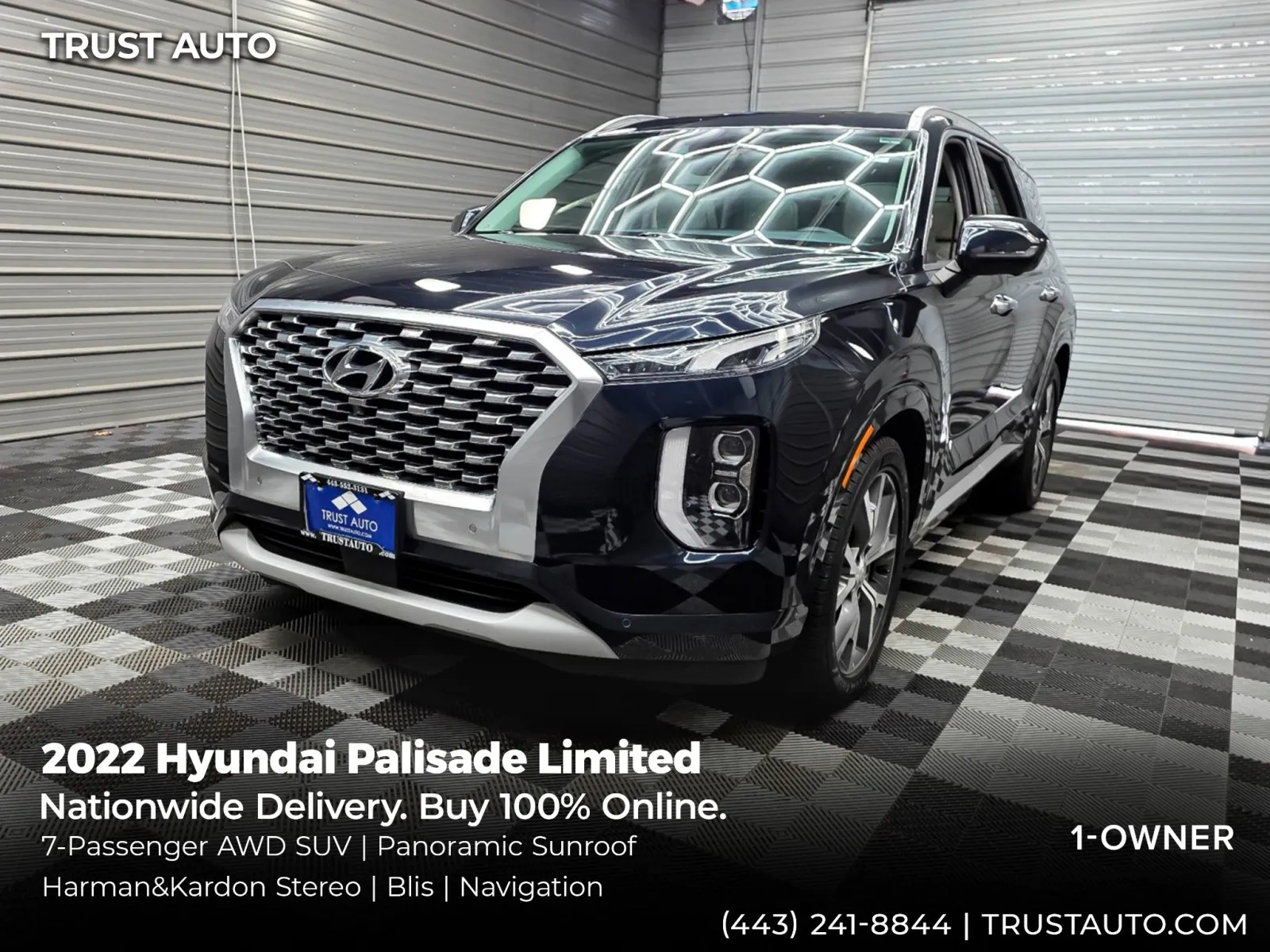 2022 Hyundai Palisade Limited AWD 7-Passenger SUV