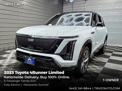 White 2026 Cadillac VISTIQ Sport AWD 6-Passenger Electric SUV for sale in Sykesville, MD