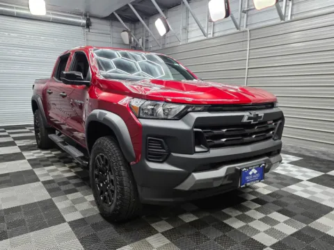 Another view of 2023 Chevrolet Colorado Trail Boss 4WD Crew Cab Pickup Truck for sale in Sykesville, MD at Trust Auto