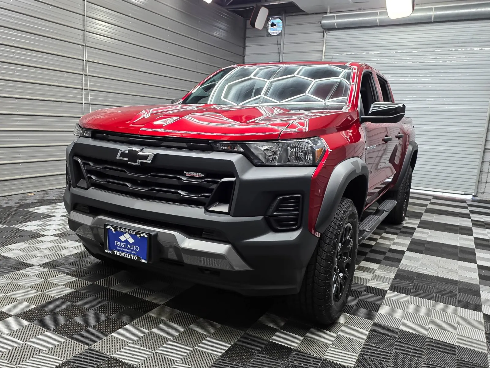 Red 2023 Chevrolet Colorado Trail Boss 4WD Crew Cab Pickup Truck for sale in Sykesville, MD