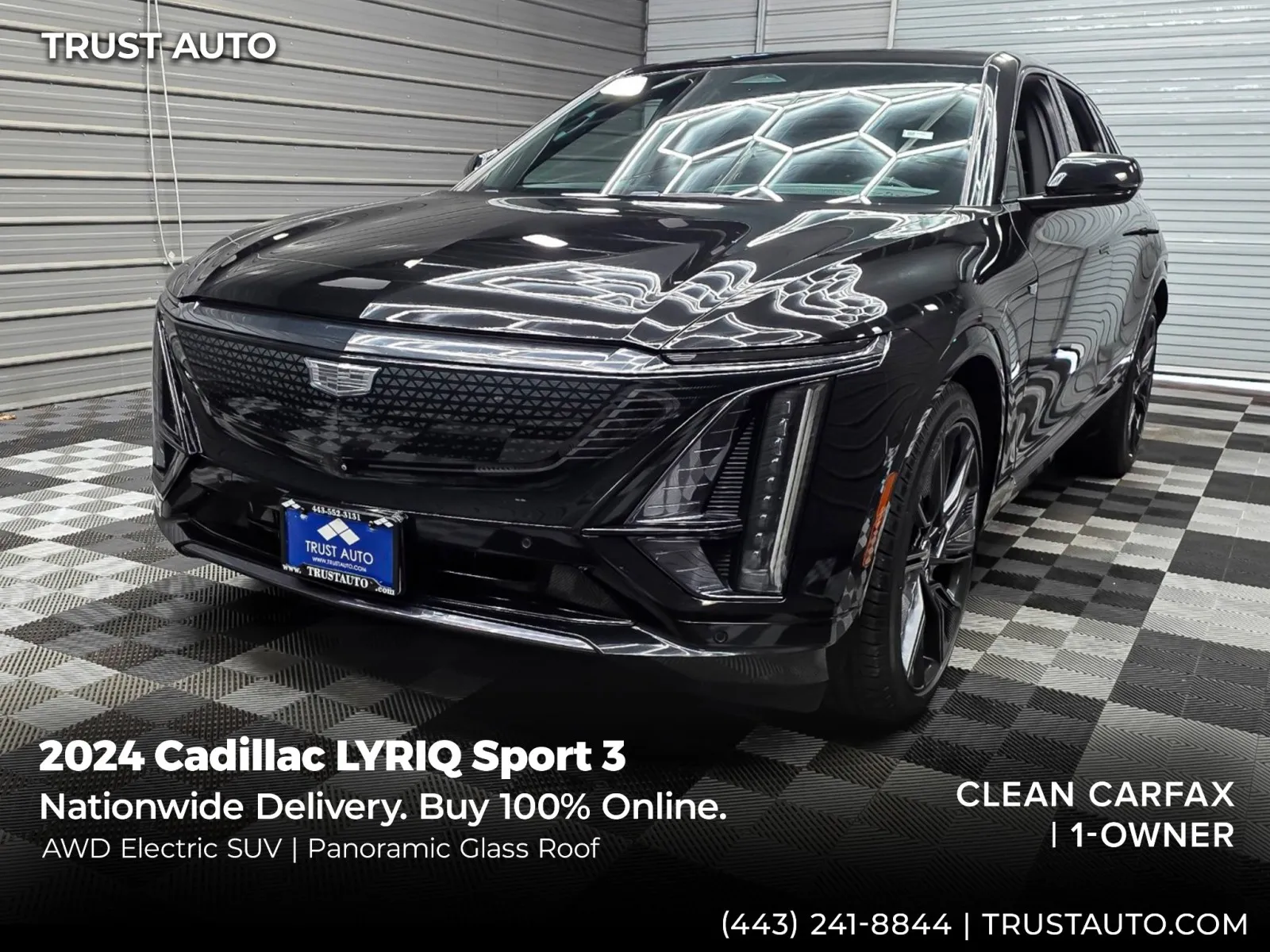 2024 Cadillac LYRIQ Sport 3 AWD Electric Luxury SUV