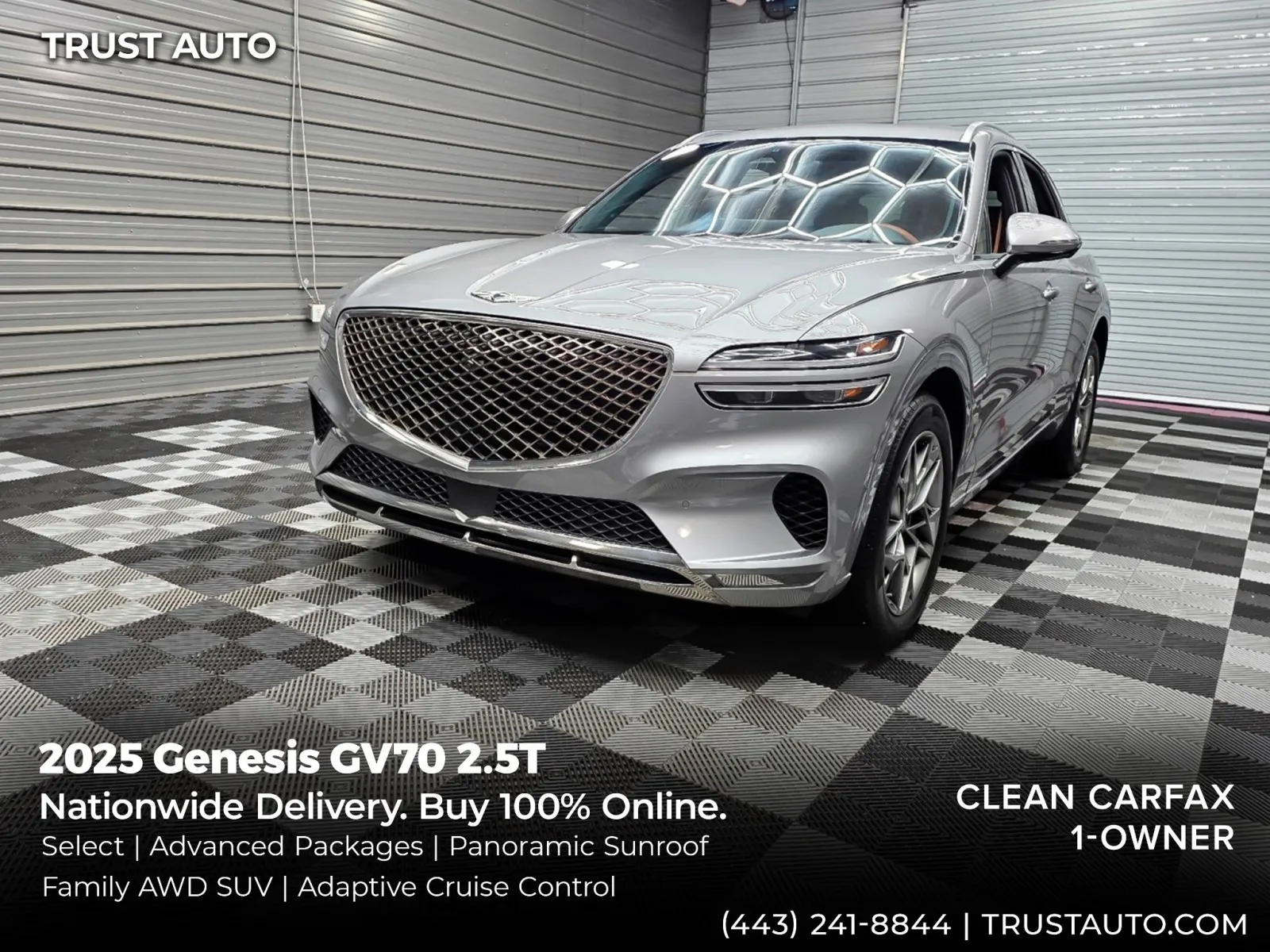 2025 Genesis GV70 2.5T Advanced AWD Luxury SUV
