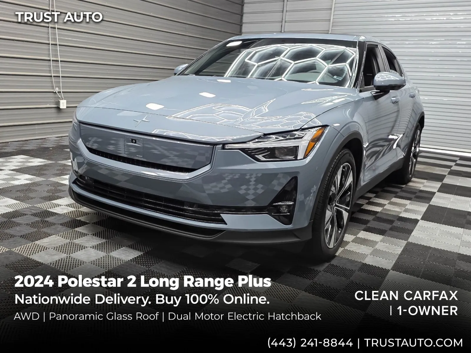 Unknown 2024 Polestar 2 Long Range Plus AWD Dual Motor Electric Hatchback for sale in Sykesville, MD