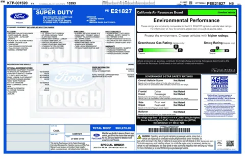 Another view of 2023 Ford Super Duty F-250 XL 8FT Long Bed Crew Cab Pickup Truck for sale in Sykesville, MD at Trust Auto