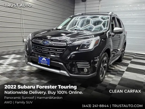 Black 2022 Subaru Forester Touring AWD SUV for sale in Sykesville, MD