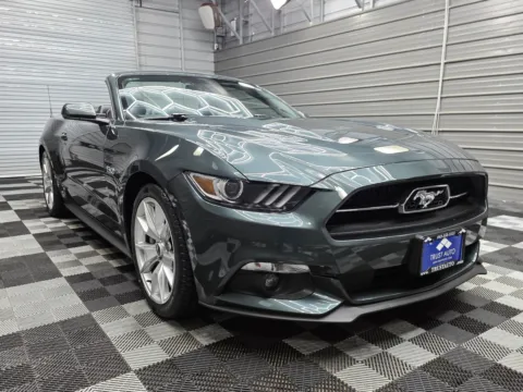 Another view of 2015 Ford Mustang GT Premium 6-Speed Manual Soft-Top Convertible w/Equipment Group 401A for sale in Sykesville, MD at Trust Auto