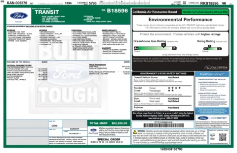 Another view of 2024 Ford Transit T-150 Cargo 148''WB Medium Roof Minivan/Van for sale in Sykesville, MD at Trust Auto