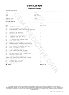 Another view of 2023 Chevrolet Bolt Premier Electric SUV for sale in Sykesville, MD at Trust Auto